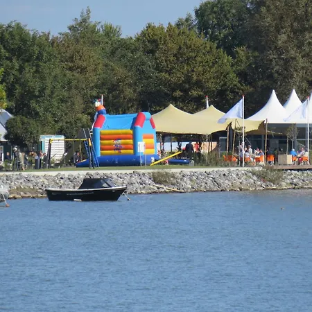 Modern On The Water Of The Markermeer