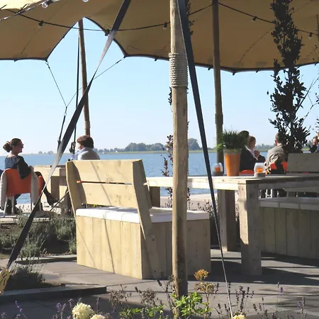 Chalet Modern On The Water Of The Markermeer