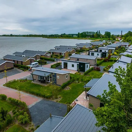 Modern On The Water Of The Markermeer Chalet *